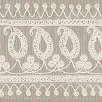 81231 | Paisley Embroidered Tape - Sand Schumacher Paisley Embroidered Tape trim in Sand (81231)
