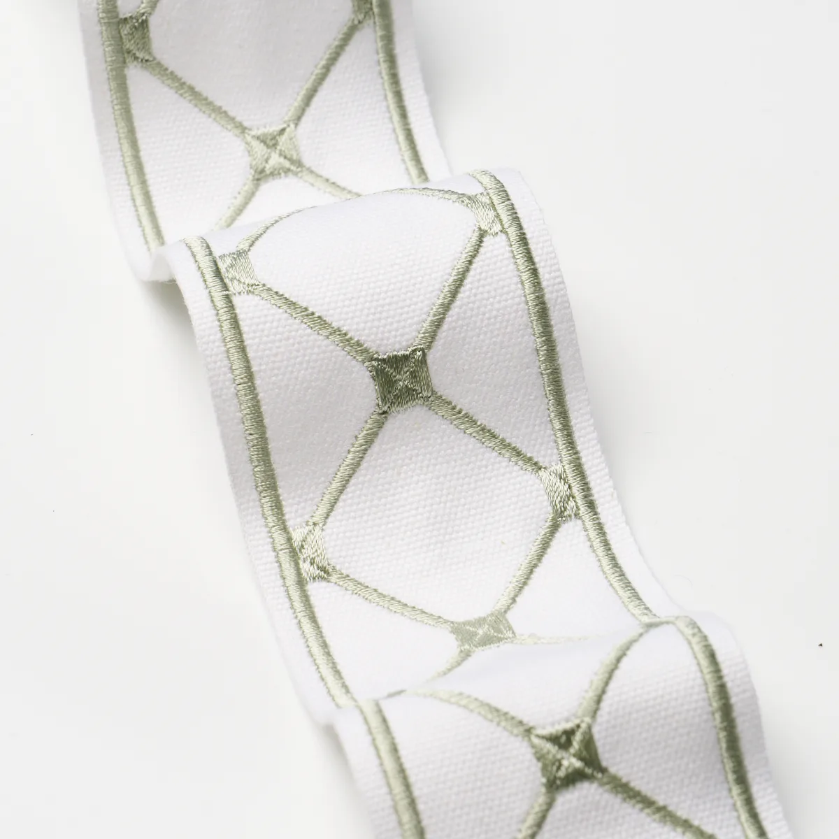 84601 | Parisian Bamboo - Celadon Schumacher Parisian Bamboo trim in Celadon (84601)