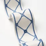 84602 | Parisian Bamboo - Porcelain Schumacher Parisian Bamboo trim in Porcelain (84602)