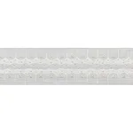 74382 | Perla Tape - Dove Schumacher Perla Tape trim in Dove (74382)