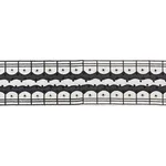 74381 | Perla Tape - Noir Schumacher Perla Tape trim in Noir (74381)