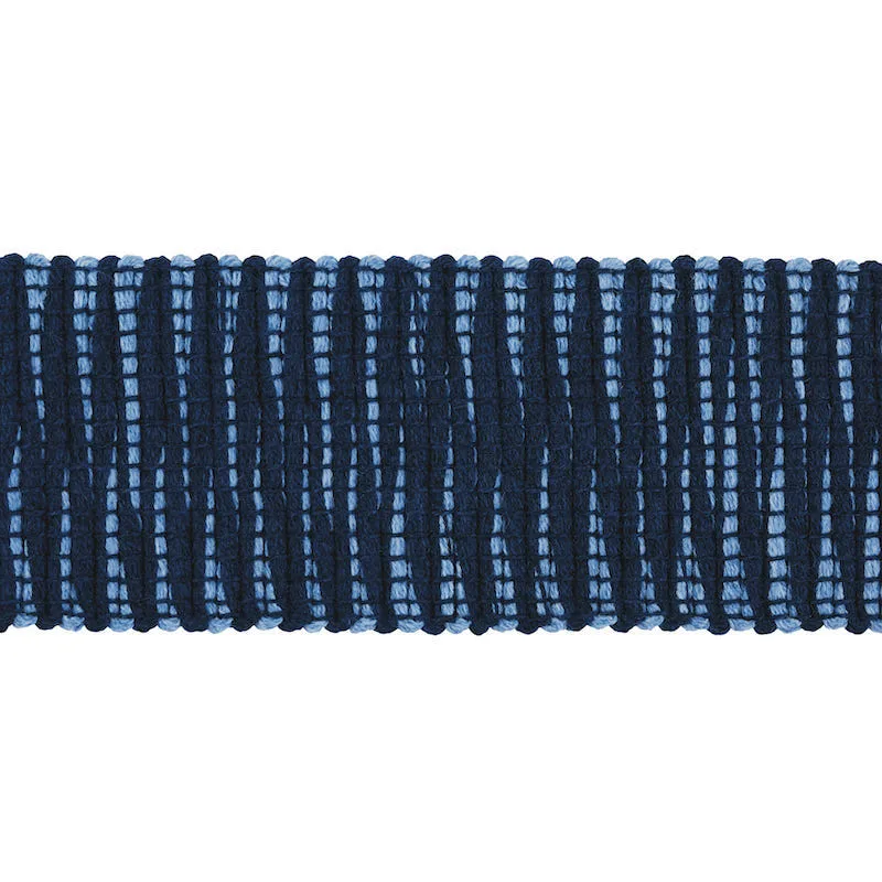 Schumacher Pierce Tape Indoor/Outdoor trim in Blue (79412)