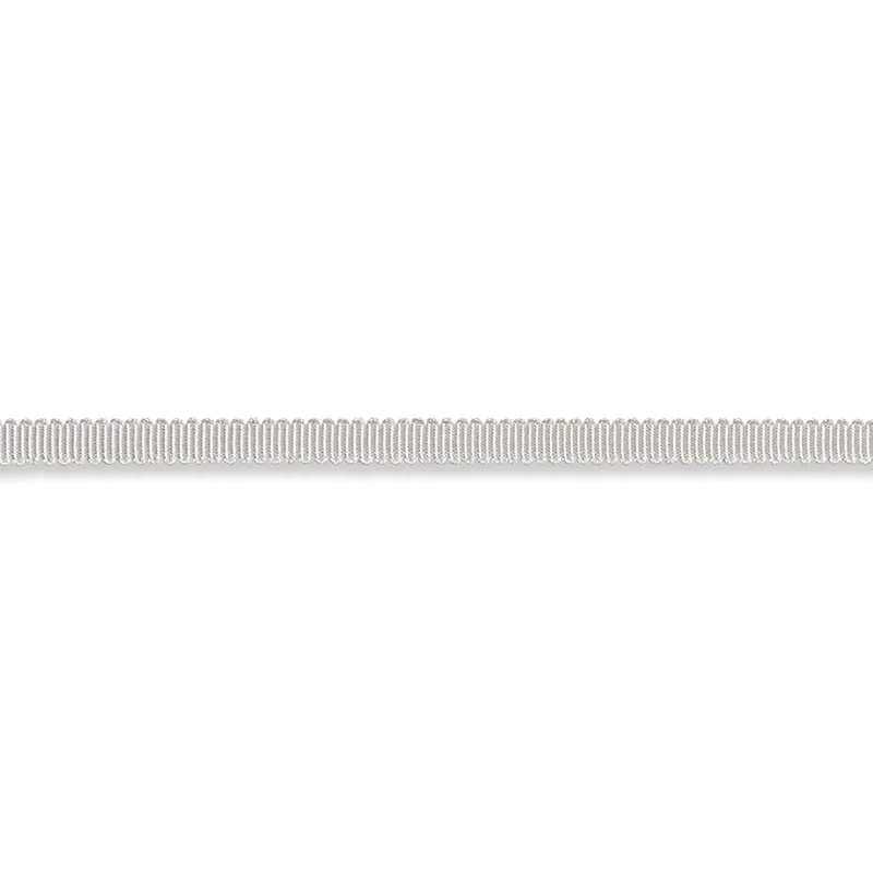 Schumacher Pierre Silk Gimp Extra Narrow trim in Dove (74621)