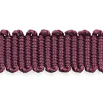 74635 | Pierre Silk Gimp Extra Narrow - Eggplant Schumacher Pierre Silk Gimp Extra Narrow trim in Eggplant (74635)