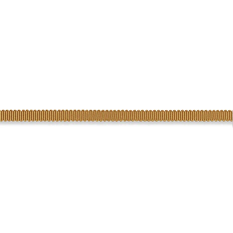 Schumacher Pierre Silk Gimp Extra Narrow trim in Gold (74624)