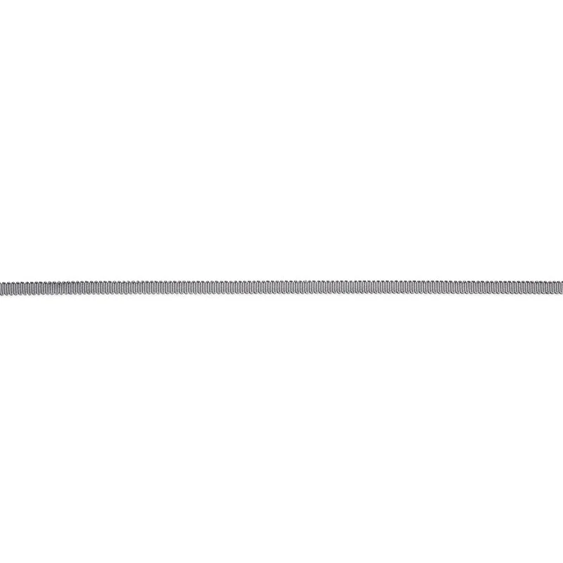 Schumacher Pierre Silk Gimp Extra Narrow trim in Grey (74633)
