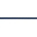 74628 | Pierre Silk Gimp Extra Narrow - Navy Schumacher Pierre Silk Gimp Extra Narrow trim in Navy (74628)