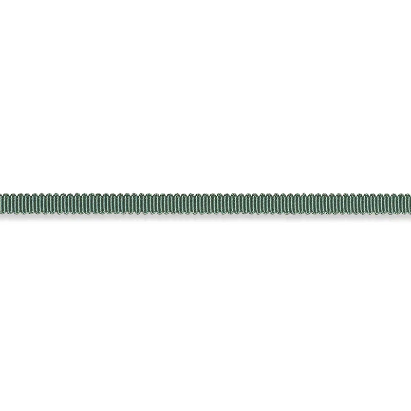 Schumacher Pierre Silk Gimp Extra Narrow trim in Patina (74626)