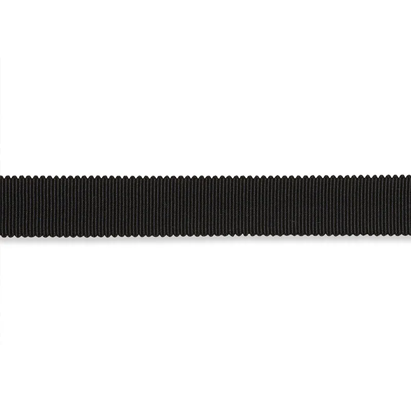 Schumacher Pierre Silk Gimp Medium trim in Black (74671)