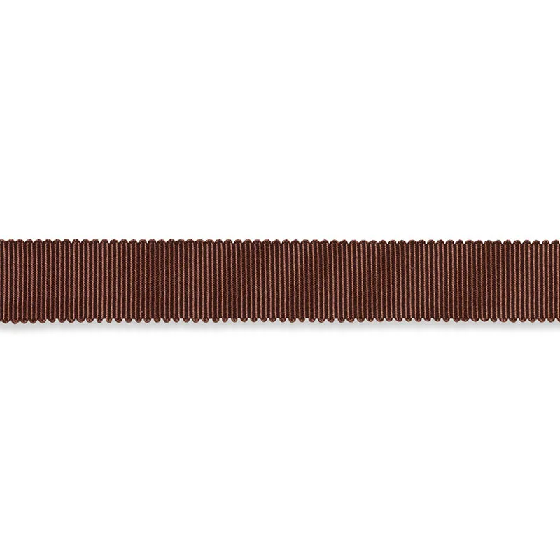 Schumacher Pierre Silk Gimp Medium trim in Brown (74670)