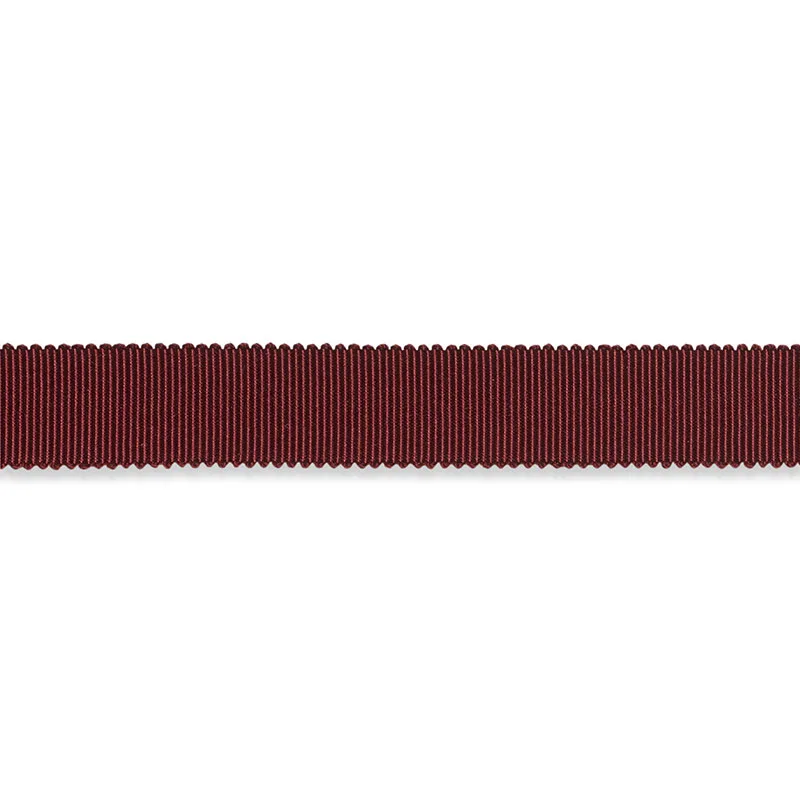 Schumacher Pierre Silk Gimp Medium trim in Burgundy (74669)