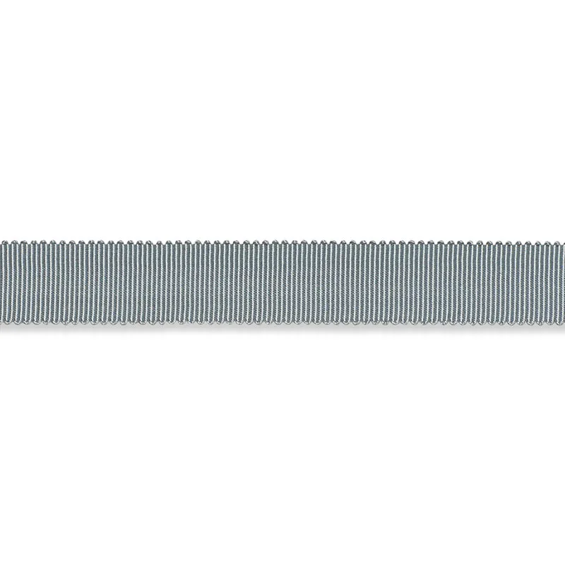 Schumacher Pierre Silk Gimp Medium trim in Cloud (74662)