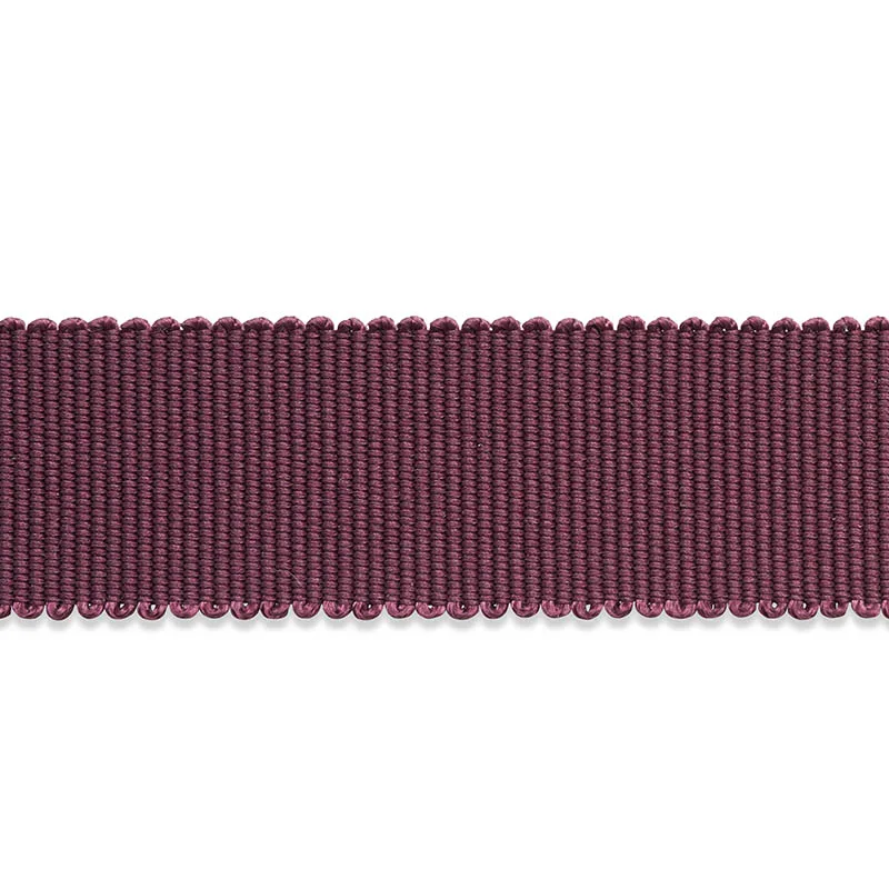 Schumacher Pierre Silk Gimp Medium trim in Eggplant (74675)