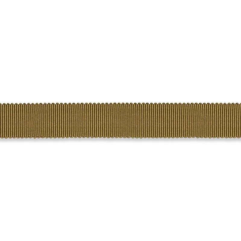 Schumacher Pierre Silk Gimp Medium trim in Olive (74665)
