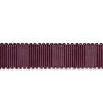 74655 | Pierre Silk Gimp Narrow - Eggplant Schumacher Pierre Silk Gimp Narrow trim in Eggplant (74655)