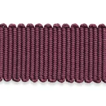 74655 | Pierre Silk Gimp Narrow - Eggplant Schumacher Pierre Silk Gimp Narrow trim in Eggplant (74655)