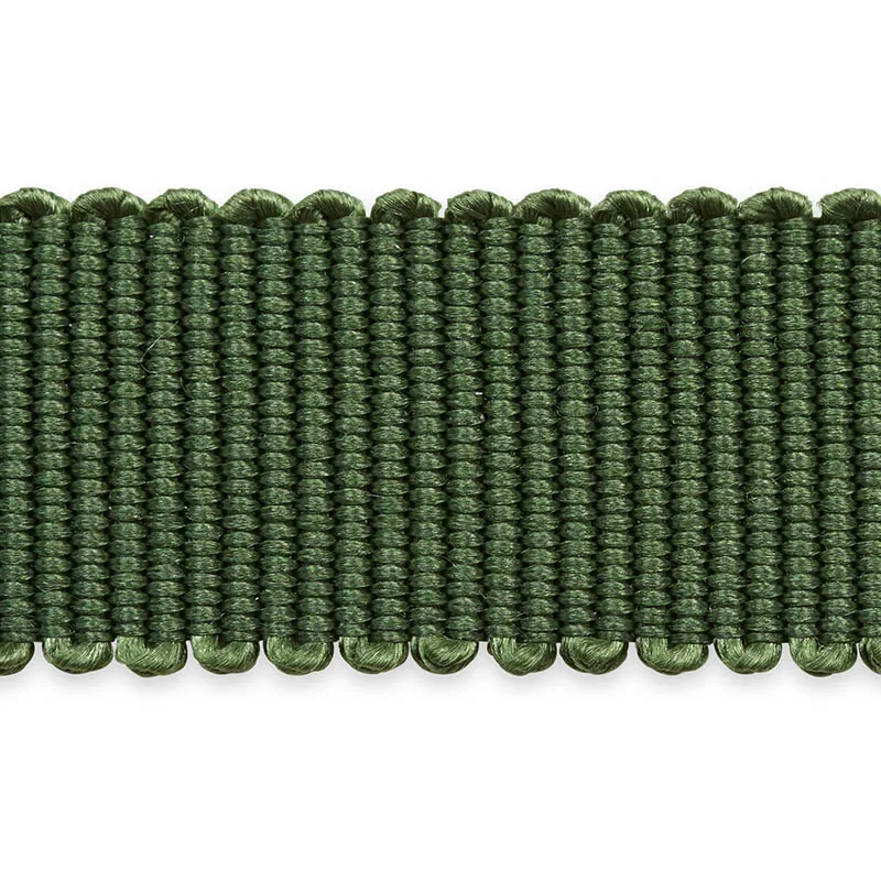 Schumacher Pierre Silk Gimp Narrow trim in Emerald (74654)