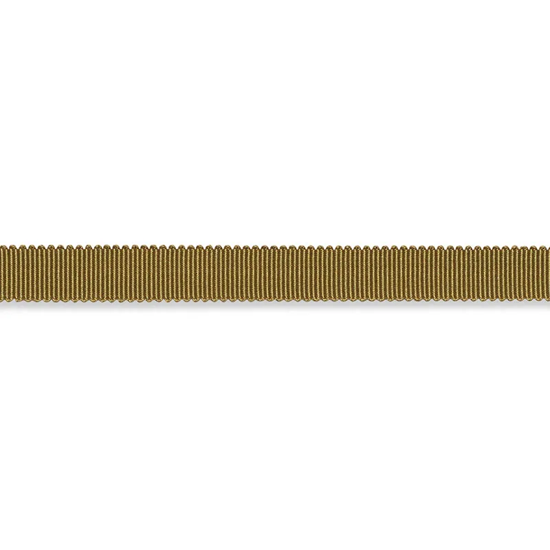 Schumacher Pierre Silk Gimp Narrow trim in Olive (74645)