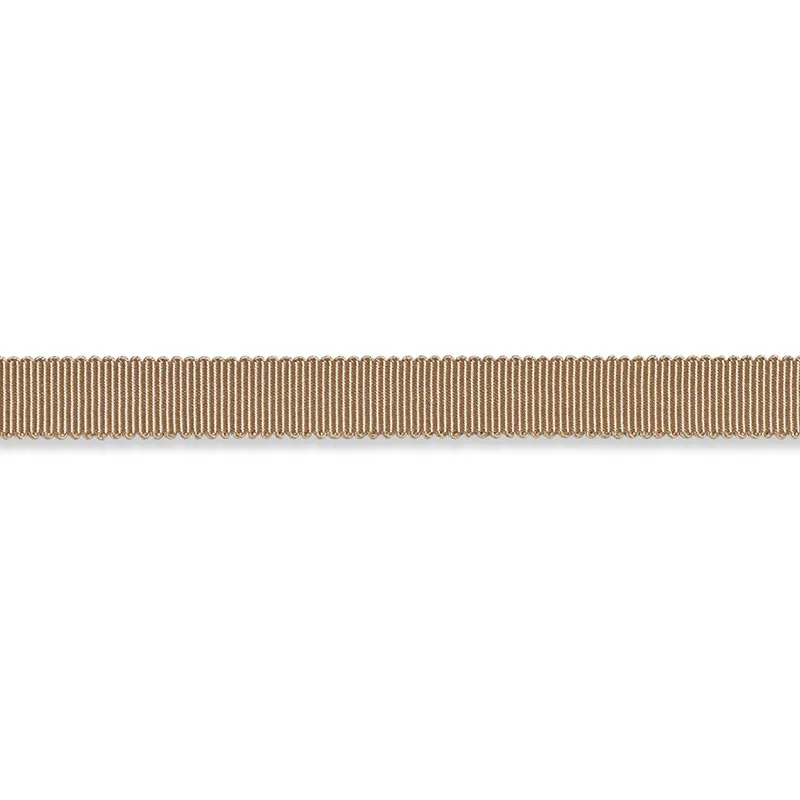 Schumacher Pierre Silk Gimp Narrow trim in Sand (74643)