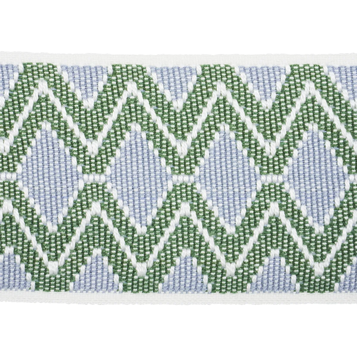 84100 | Pinula Tape - Fern Schumacher Pinula Tape trim in Fern (84100)