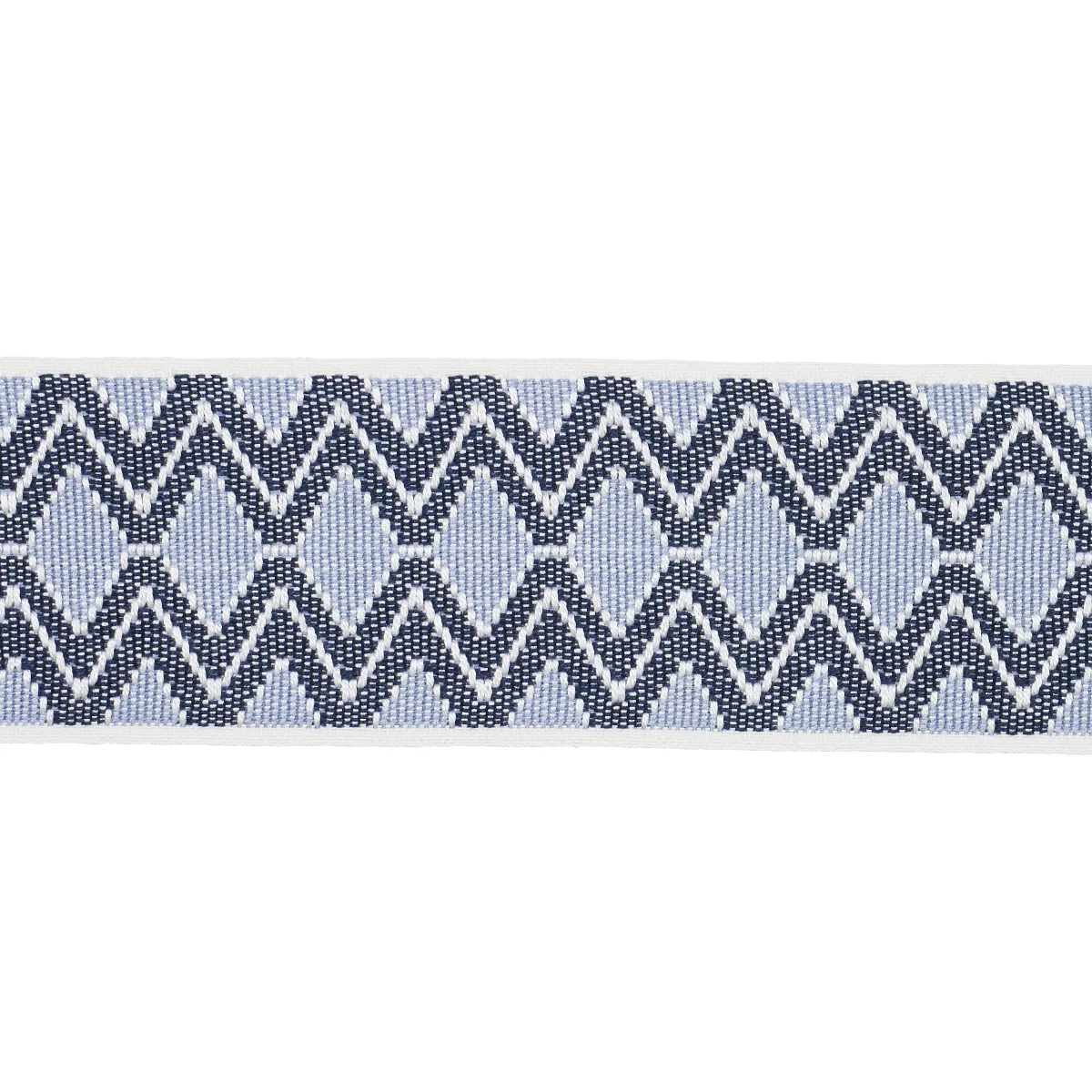 Schumacher Pinula Tape trim in Tide (84101)