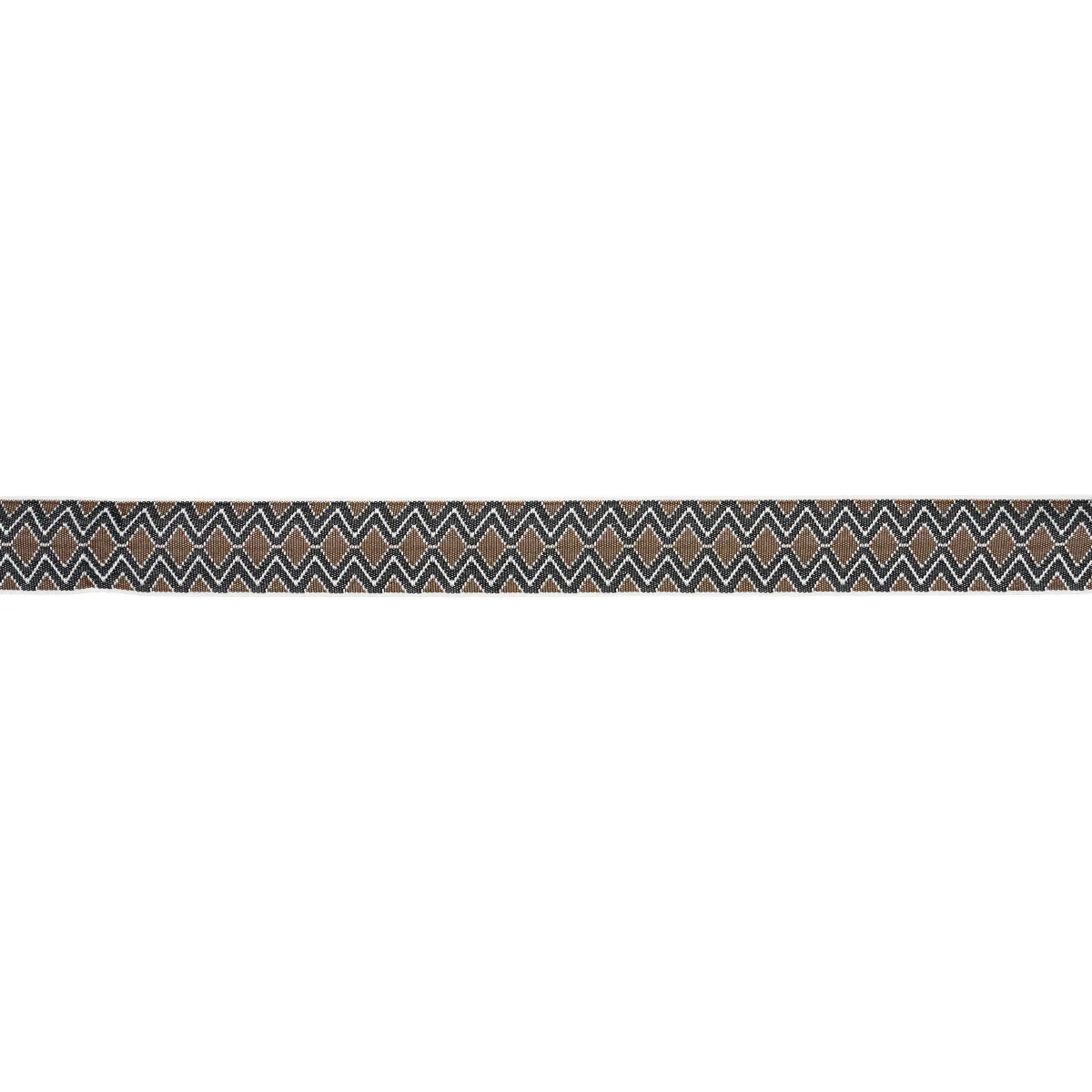 Schumacher Pinula Tape trim in Umber (84102)