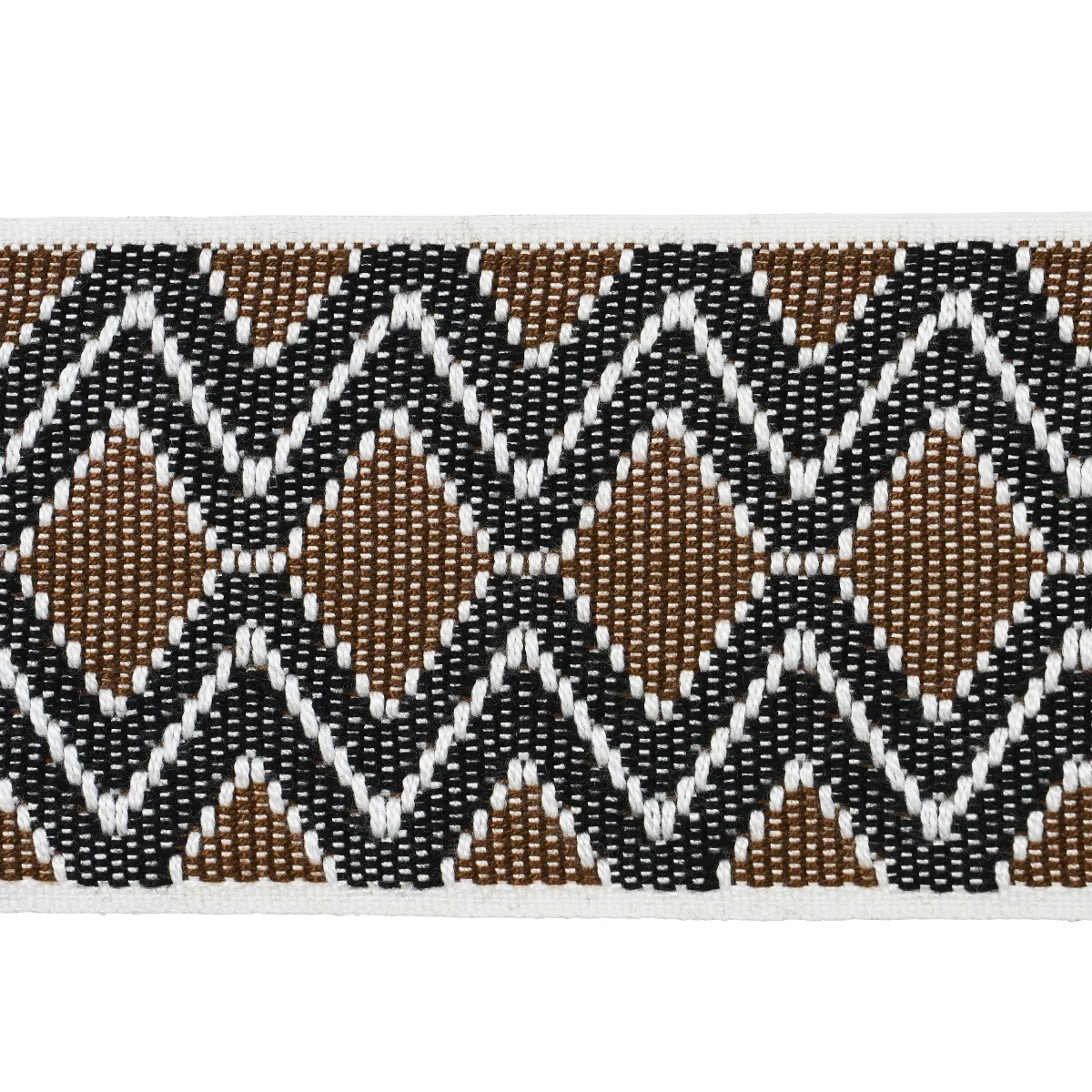 Schumacher Pinula Tape trim in Umber (84102)