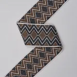 Schumacher Pinula Tape trim in Umber (84102)
