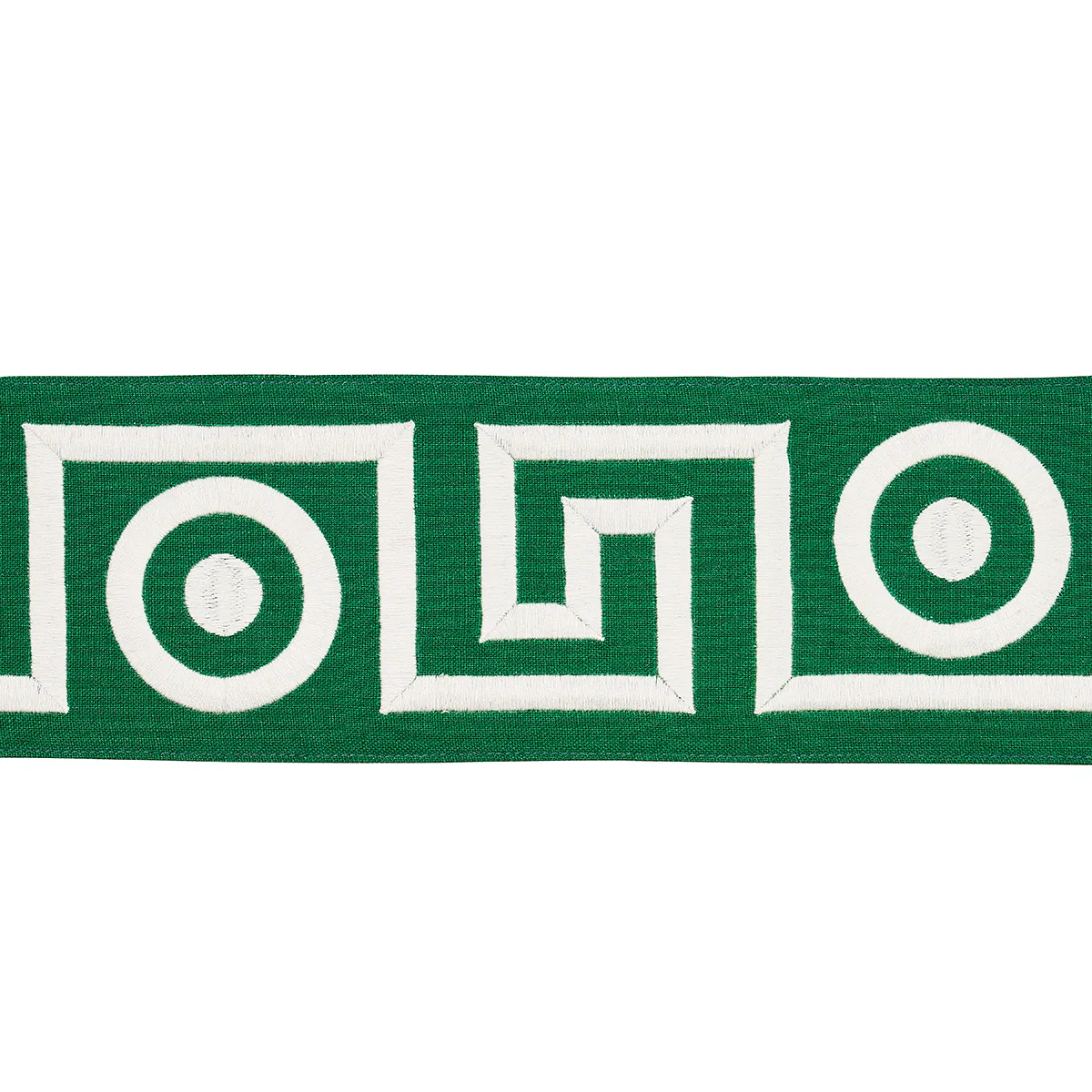 Schumacher Plato Tape trim in Green (181250)