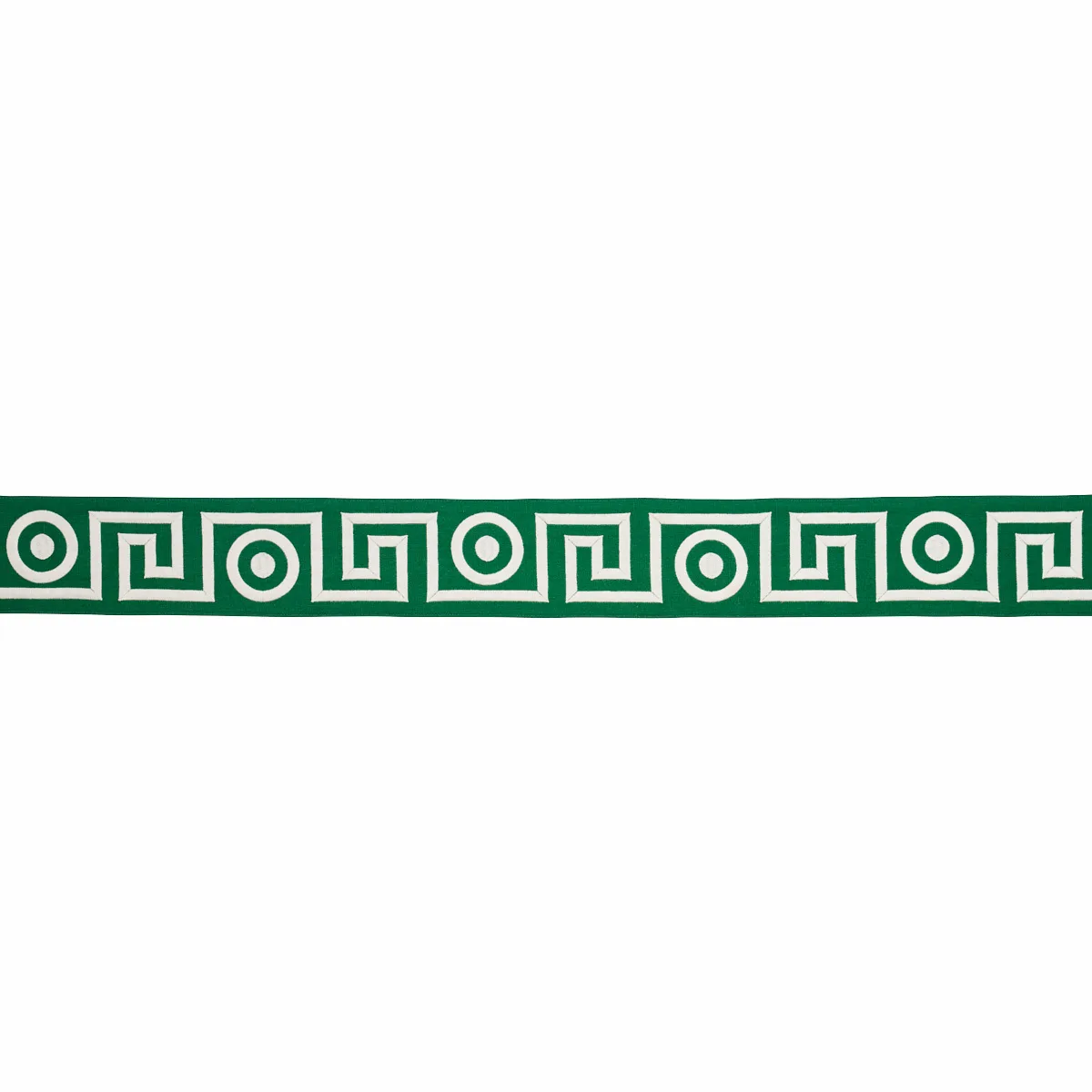 Schumacher Plato Tape trim in Green (181250)