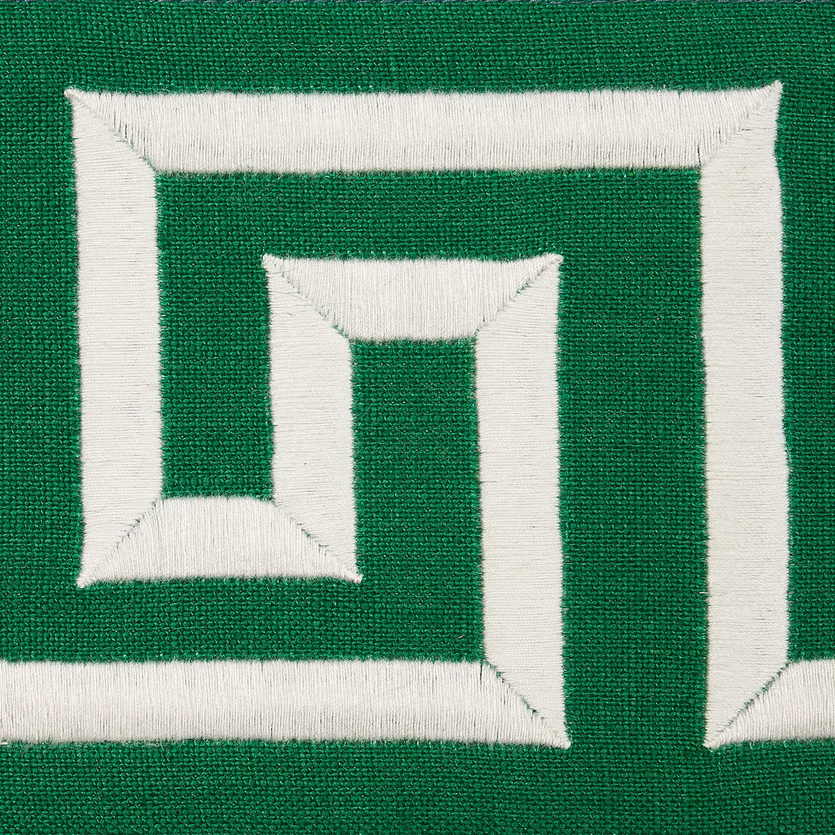 181250 | Plato Tape - Green Schumacher Plato Tape trim in Green (181250)