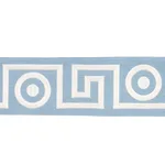 Schumacher Plato Tape trim in Sky (181252)
