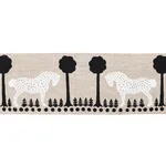 Schumacher Polka Dot Pony Tape trim in Natural (82810)