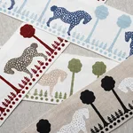 Schumacher Polka Dot Pony Tape trim in Natural (82810)