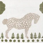 82812 | Polka Dot Pony Tape - Olive Schumacher Polka Dot Pony Tape trim in Olive (82812)