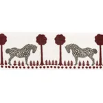 82813 | Polka Dot Pony Tape - Red Schumacher Polka Dot Pony Tape trim in Red (82813)