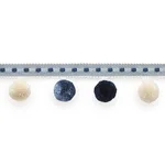 74360 | Poms - Blue Schumacher Poms trim in Blue (74360)