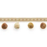 74363 | Poms - Gold Schumacher Poms trim in Gold (74363)