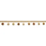 74363 | Poms - Gold Schumacher Poms trim in Gold (74363)