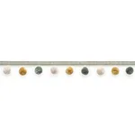 74362 | Poms - Mineral Schumacher Poms trim in Mineral (74362)