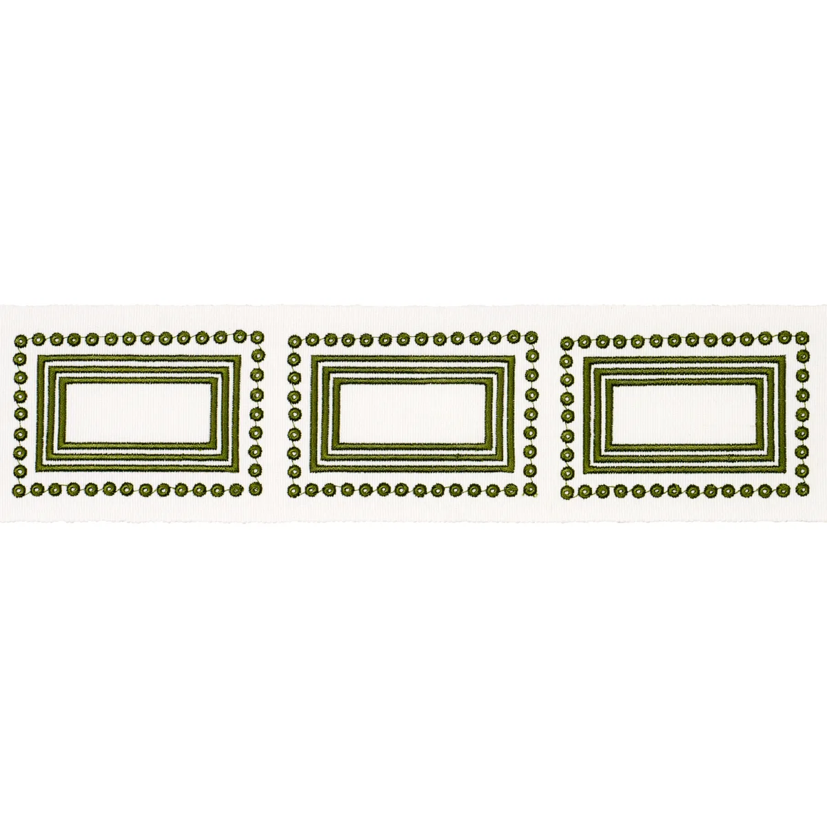 Schumacher Porte Parisien trim in Green (84611)