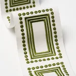 84611 | Porte Parisien - Green Schumacher Porte Parisien trim in Green (84611)