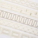 84610 | Porte Parisien - Ivory Schumacher Porte Parisien trim in Ivory (84610)