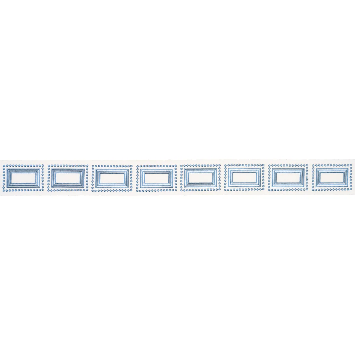 Schumacher Porte Parisien trim in Porcelain (84612)