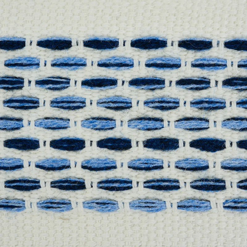 79421 | Portola Tape Indoor/Outdoor - Blue Schumacher Portola Tape Indoor/Outdoor trim in Blue (79421)