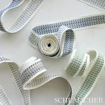 79420 | Portola Tape Indoor/Outdoor - Green Schumacher Portola Tape Indoor/Outdoor trim in Green (79420)