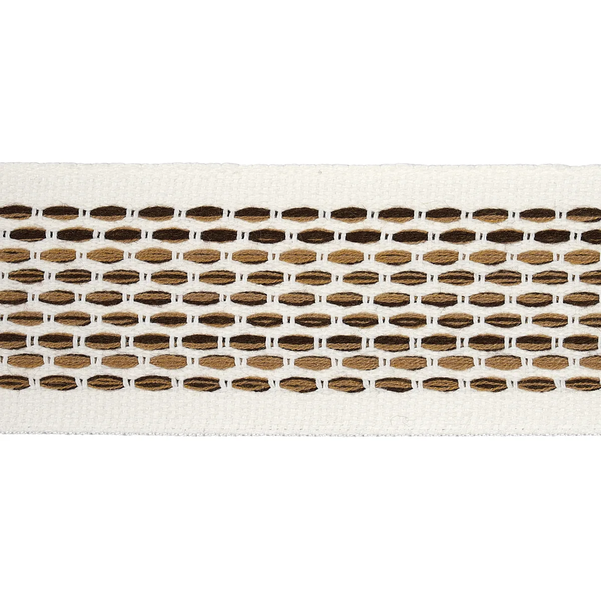 Schumacher Portola Tape Indoor/Outdoor trim in Neutral (79423)