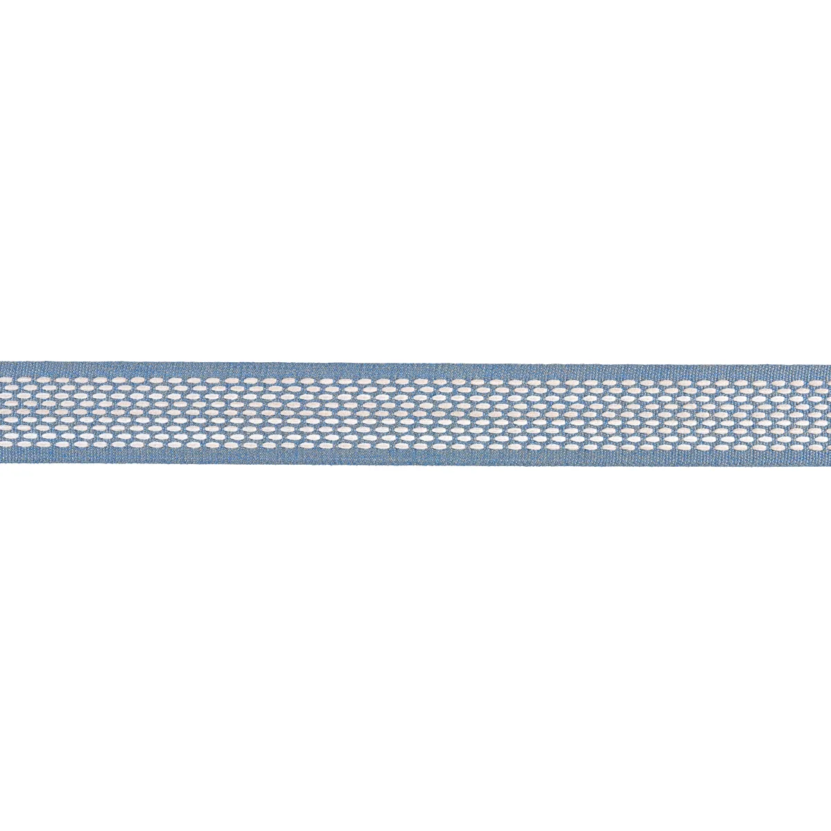 Schumacher Portola Tape Indoor/Outdoor trim in Sky (79428)