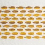 79425 | Portola Tape Indoor/Outdoor - Yellow Schumacher Portola Tape Indoor/Outdoor trim in Yellow (79425)