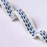 Schumacher Portola Tape Narrow Indoor/Outdoor trim in Blue (85183)